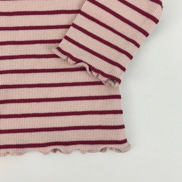 Gymboree Pink Striped shirt 12-18m NWT - Picture 3 of 5